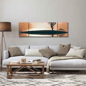Obraz drzewa na wyspie (170x50 cm)