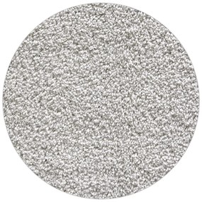 Dywan shaggy Best kremowy 80 cm x 80 cm koło