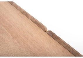 Komoda z litego drewna dębowego w naturalnym kolorze 220x85x42 cm Dvor – Gazzda