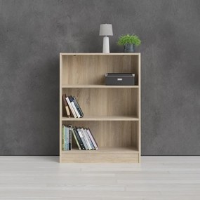Regał w dekorze dębu Tvilum Basic, 79 x 107 cm