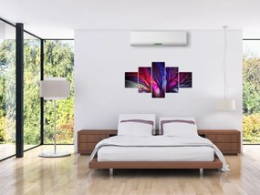 Abstrakcyjny obraz drzewa (125x70 cm)