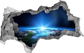 Foto zdjęcie dziura na ścianę Planeta Ziemia