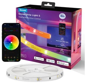 Govee - taśma LED RGBICW ściemnialna SMART PRO LED/12W/24V 3m Wi-Fi