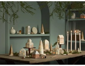 Kamionkowy świecznik na świeczkę typu tealight Gingerbread Lighthouse – Kähler Design