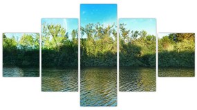 Obraz - jezioro (125x70 cm)