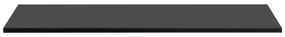 Blat do szafki czarny 120 x 46 cm ASTROS Black