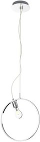 Lampa chromowana wisząca w nowoczesnym stylu K3-S50