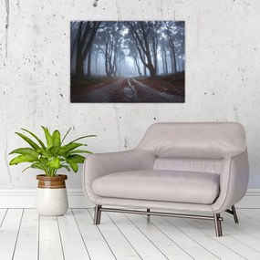 Obraz na szkle - W deszczowy dzień (70x50 cm)