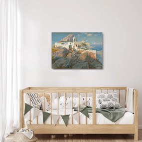 Obraz na szkle - William Stanley Haseltine, Santa Maria a Cetrella, Anacapri, reprodukcje (70x50 cm)