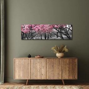 Obraz drzew magnolii (170x50 cm)