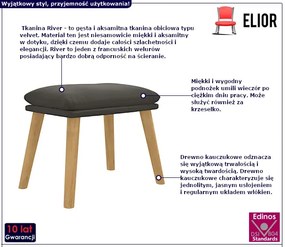 Minimalistyczny podnóżek ciemnoszary G2-E46