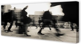 Zdjęcie na płótnie Ludzie w Mieście