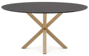 Okrągły stół ze szklanym blatem ø 150 cm Argo – Kave Home