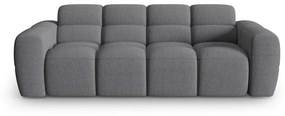 Szara sofa 216 cm Lisa – Micadoni Home