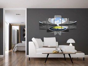 Obraz - stadion piłkarski (125x70 cm)