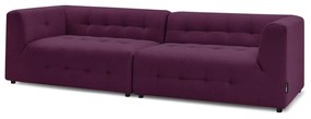 Ciemnofioletowa sofa 324 cm Kleber – Bobochic Paris