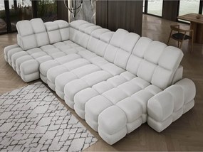 Narożnik TOLLO XL Lewostronny Elektryczna regulacja Tkanina SOLAR 03 WERSAL