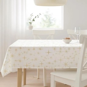 Obrus świąteczny STARS SPARK,  140 x 240 cm
