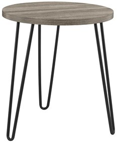 Brązowoszary stolik Støraa Owen, ø 50 cm
