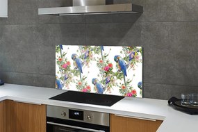 Panel Szklany Wiosenny Śpiew wśród Kwiatów