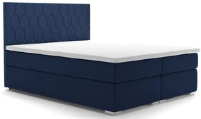 Łóżko małżeńskie boxspring Cahir 160x200 - 32 kolory