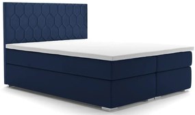 Łóżko małżeńskie boxspring Kallis 160x200 - 32 kolory