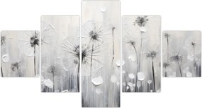Obraz - Mlecze, malarstwo (125x70 cm)