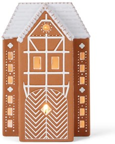 Kamionkowy świecznik na świeczkę typu tealight Gingerbread Lighthouse – Kähler Design