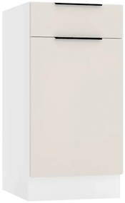 Dolna szafka kuchenna z szufladą beż piaskowy L4-P62