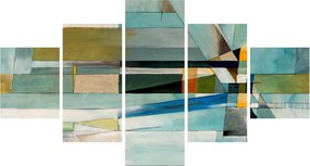 Obraz - Abstrakcja (125x70 cm)