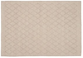 Beżowy dywan z mieszanki wełny odpowiedni do prania 160x230 cm Sybil – Kave Home