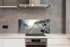 Panel nad Blat Kuchenny Snowboard w Zimowych Górach