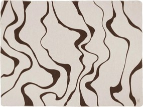 Brązowo-kremowy koc 150x200 cm Felu – noo.ma