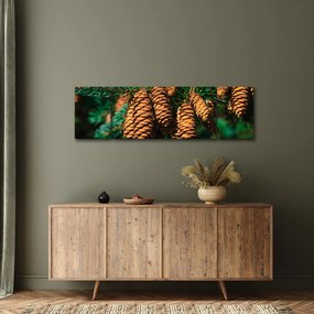 Obraz szyszek (170x50 cm)