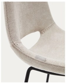 Beżowy hoker (wysokość siedziska 76 cm) Zahara – Kave Home