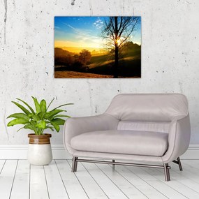 Obraz wschodu słońca (70x50 cm)