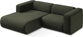 Zielony narożnik (lewostronny/z szezlongiem) Ekahi – Makamii