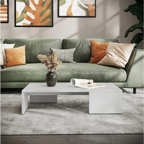 Stolik kawowy biały 90x50x21.4 hardi