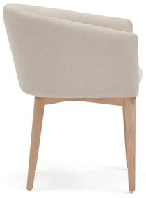 Kremowe krzesło Harlan – Kave Home