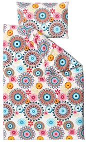 PrzytulneMieszkanie.pl PrzytulneMieszkanie.pl Pościel z mikrofibry GEOMANDALA kolorowa Rozmiar pościeli: 2 szt 70 x 90 cm | 200 x 220 cm