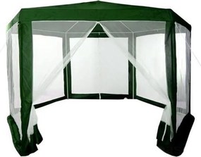 Pawilon ogrodowy 2x2x2m Net Green z moskitierą - altana ogrodowa, eventowa