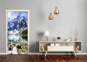 Naklejka fototapeta na drzwi Morskie oko Tatry