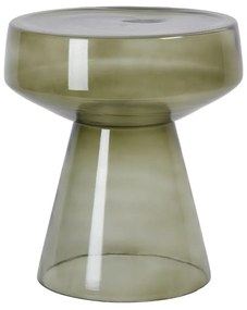 Szklany okrągły stolik ø 37 cm Dakwa – Light &amp; Living