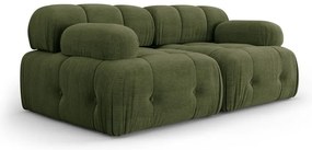 Ciemnozielona sofa 192 cm Ferento – Cosmopolitan Design