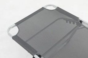 De-Luxe XL - aluminiowy leżak ogrodowy