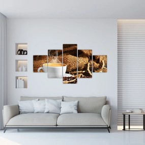 Obraz - Filiżanka kawy (125x70 cm)