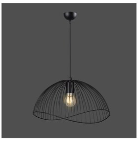 Czarna lampa wisząca ø 40 cm Way – Squid Lighting