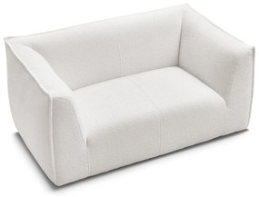 Biała sofa z materiału bouclé 170 cm Giorgia – Bobochic Paris