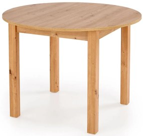 Skandynawski Okrągły Stół Rozkładany Dąb Artisan K9-M42