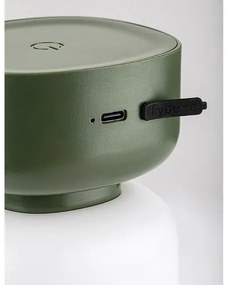 Rabalux 77144 zewnętrzna lampka stołowa LED Funes,funkcjonalna, 3 W, zielona